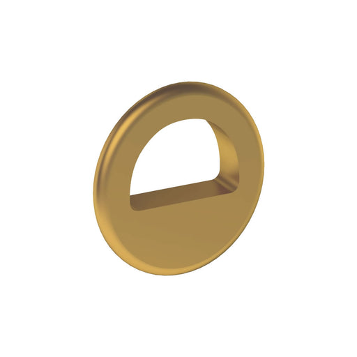 Britton Hoxton Overflow Ring - Brushed Brass - Unbeatable Bathrooms