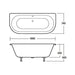 Hudson Reed Kenton 1700 x 750mm Freestanding Bath with Leg Sets - Unbeatable Bathrooms