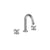 Burlington Riviera 3 Hole Deck Basin Mixer - Unbeatable Bathrooms