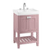 Burlington Riviera Vanity Unit - Floor Standing 2 Door Unit with Riviera Square Basin - Unbeatable Bathrooms