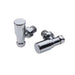 Redroom Round Straight Valve Chrome - Unbeatable Bathrooms