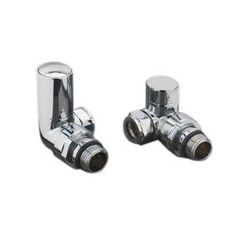 Redroom Round Corner Valve Chrome - Unbeatable Bathrooms