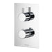 Rise Thermostatic Concealed Shower Valve - Unbeatable Bathrooms