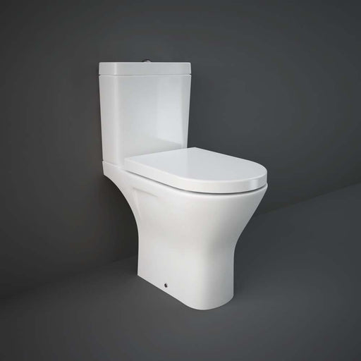 RAK Resort Maxi Open-Back Close Coupled Toilet - Unbeatable Bathrooms