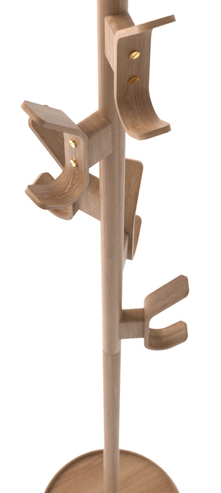 Right Hook Towel Stand - Oak - Unbeatable Bathrooms