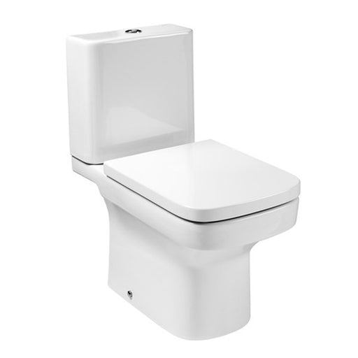 Roca Dama-N Compact Rimless Close Coupled Toilet - Unbeatable Bathrooms