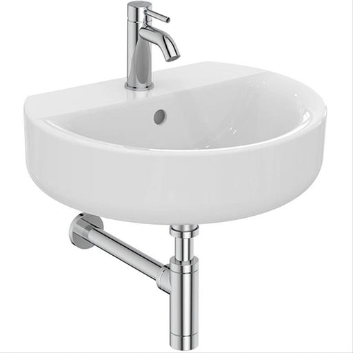 Armitage Shanks Edit R 50cm 1 Taphole with Overflow Washbasin - Unbeatable Bathrooms