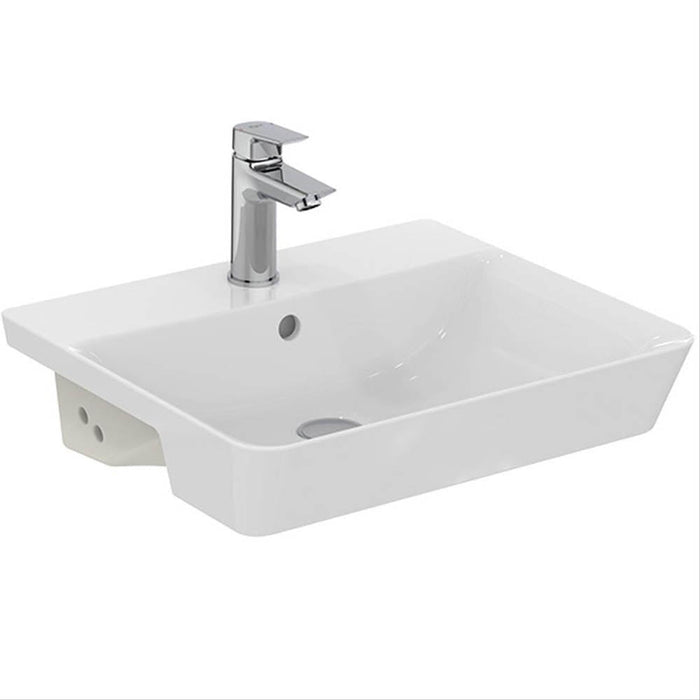 Armitage Shanks Edit L 50cm Semi-Countertop Basin - One Taphole - Unbeatable Bathrooms