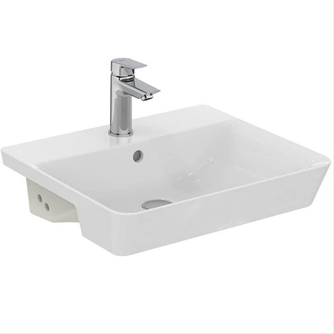 Armitage Shanks Edit L 50cm Semi-Countertop Basin - One Taphole - Unbeatable Bathrooms