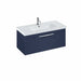 Britton Shoreditch Vanity Unit - Wall Hung 1 Drawer Unit with Basin (Various) - Unbeatable Bathrooms