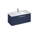 Britton Shoreditch Vanity Unit - Wall Hung 1 Drawer Unit with Basin (Various) - Unbeatable Bathrooms