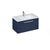 Britton Shoreditch 820mm Vanity Unit - Wall Hung 1 Drawer Unit with Square Basin - Unbeatable Bathrooms