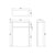 Hudson Reed Sarenna 50cm WC Unit - Unbeatable Bathrooms
