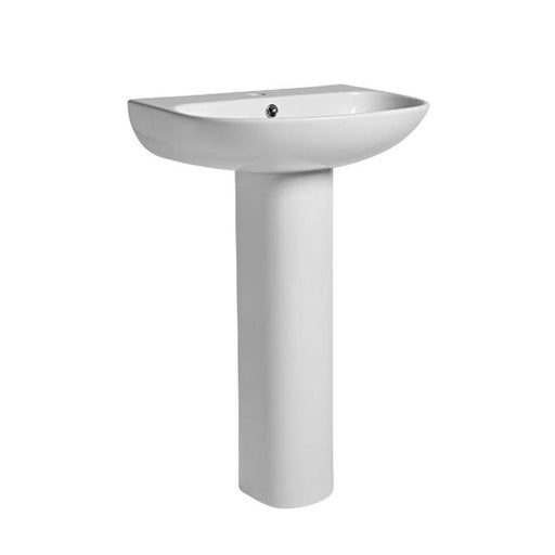 Tavistock Orbit 55cm Full Pedestal Basin - 1TH - Unbeatable Bathrooms