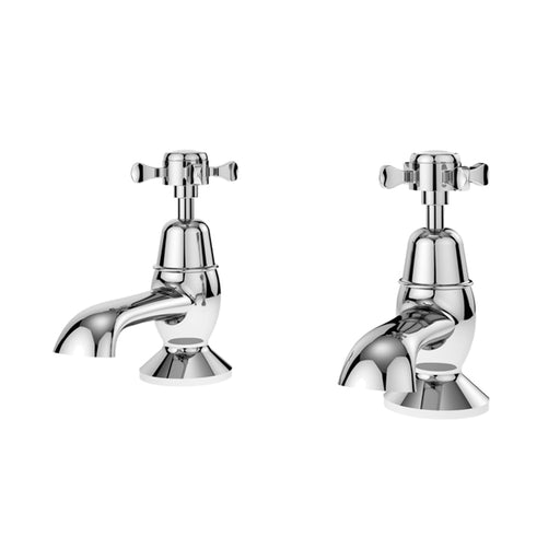 Nuie Selby Crosshead Bath Taps - Unbeatable Bathrooms
