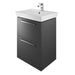 The White Space Scene 600/800mm Vanity Unit - Floor Standing 2 Drawer Unit - Unbeatable Bathrooms