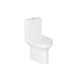 Britton Shoreditch Round Rimless Close Coupled Toilet - Unbeatable Bathrooms