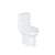Britton Shoreditch Round Rimless Close Coupled Toilet - Unbeatable Bathrooms