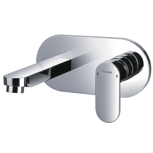 Flova Smart Concealed Single Lever Basin Mixer with Slotted Clicker Waste Set - Unbeatable Bathrooms