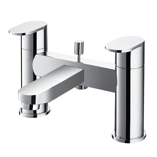 Flova Smart Deck Mounted Bath Shower Mixer with Hand Shower Set - Unbeatable Bathrooms