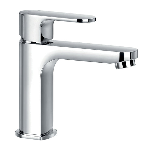 Flova Smart 147mm Mono Basin Mixer with Slotted Clicker Waste Set - Unbeatable Bathrooms