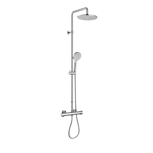 Flova Smart Extended Height Exposed Thermostatic Shower Column - Unbeatable Bathrooms