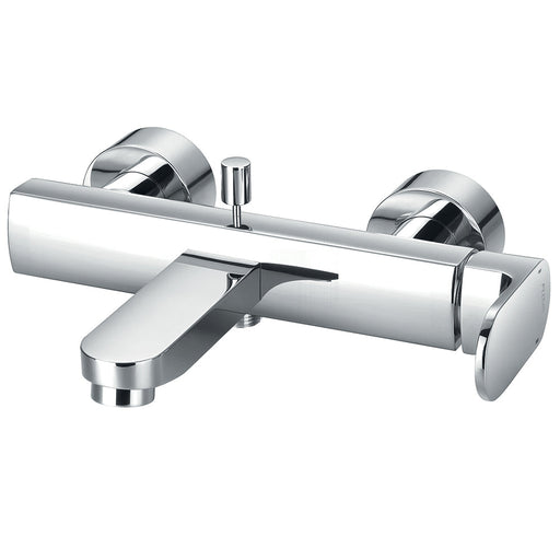 Flova Smart Wall Mounted Single Lever Bath and Shower Mixer (Excludes Kit) - Unbeatable Bathrooms