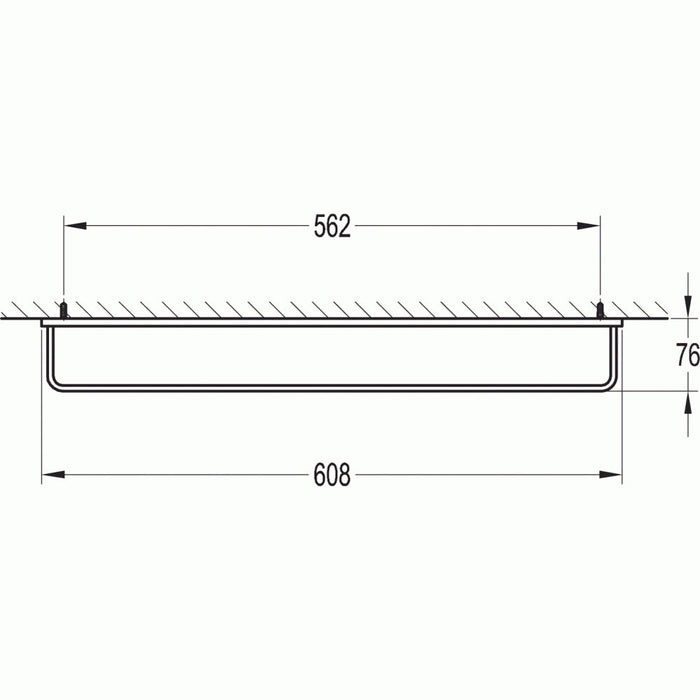 Flova Sofija Single Towel Bar - Unbeatable Bathrooms