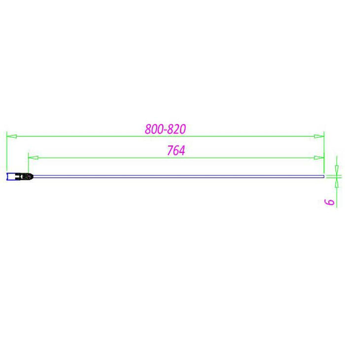Sommer Chrome 1500 x 800mm Square Bath Screen - Unbeatable Bathrooms