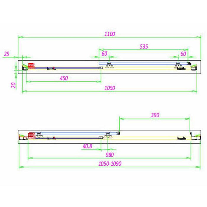 Sommer 8mm Sliding Shower Door - Unbeatable Bathrooms