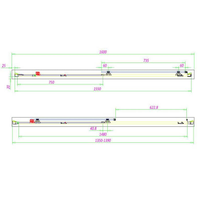 Sommer 8mm Sliding Shower Door - Unbeatable Bathrooms