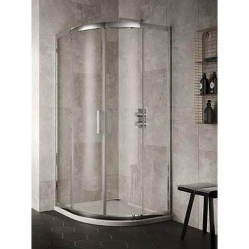 Sommer 8mm Offset Quadrant Single Door Shower Enclosure - 1900 x 760/800/900mm - Unbeatable Bathrooms