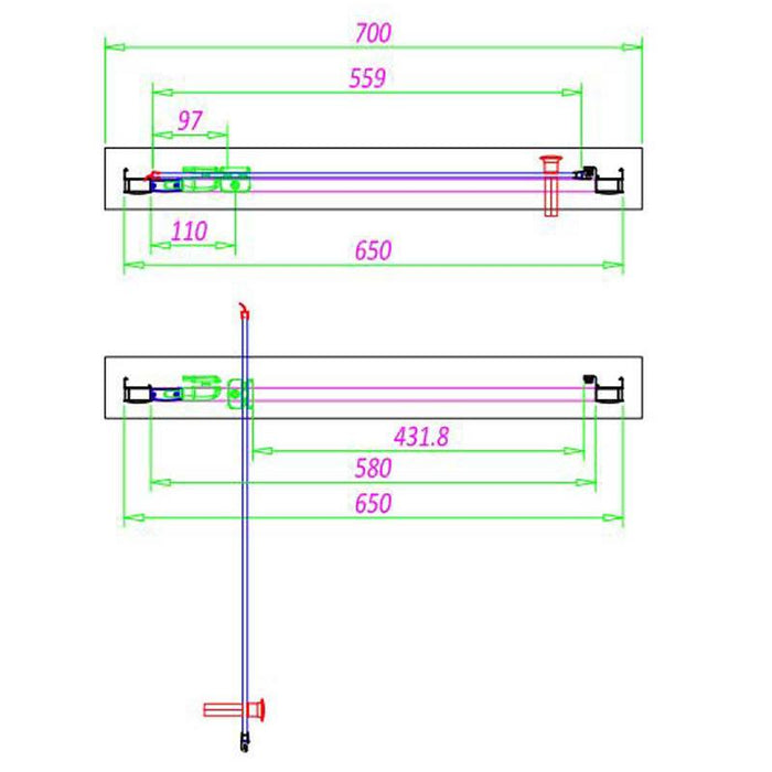 Sommer 6mm Pivot Shower Door - 1900mm - Various Sizes - Unbeatable Bathrooms