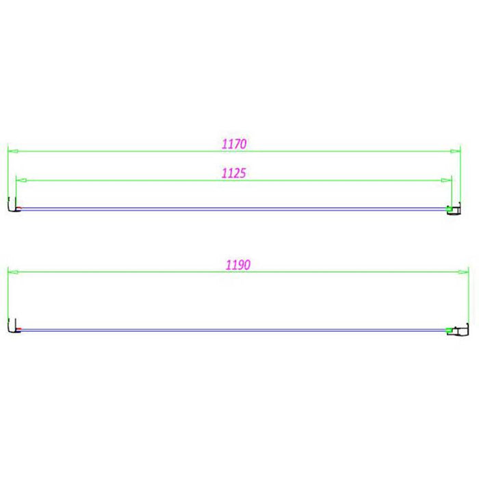 Sommer 6mm Pivot Shower Door - 1900mm - Various Sizes - Unbeatable Bathrooms