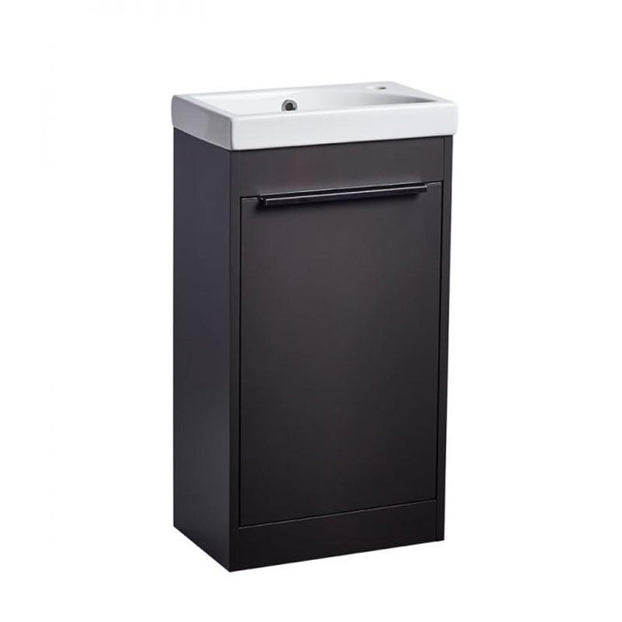 Tavistock Sequence 450mmm Cloakroom Vanity Unit - Floor Standing 1 Door Unit - Unbeatable Bathrooms