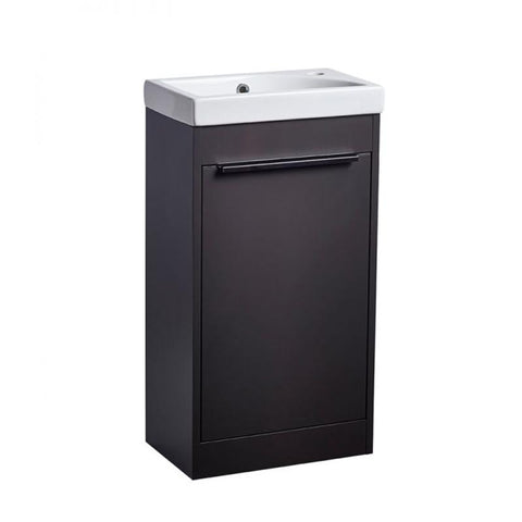 Tavistock Sequence 450mmm Cloakroom Vanity Unit - Floor Standing 1 Door Unit - Unbeatable Bathrooms