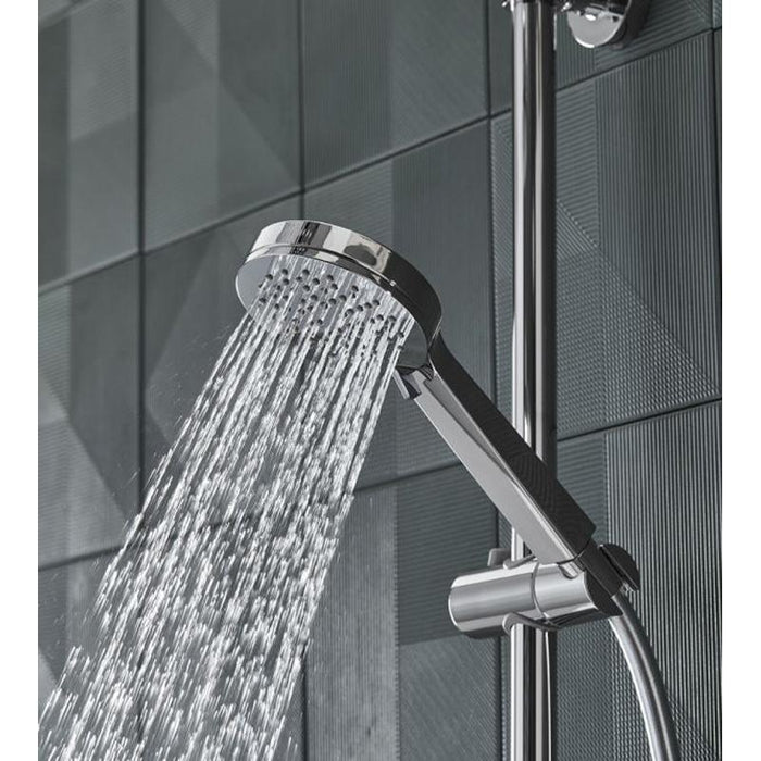 Tavistock Quantum Cool Touch Thermostatic Dual Function Bar Valve & Handset - Unbeatable Bathrooms