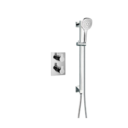 Flova Spring Thermostatic 1-Outlet Shower Valve with Slide Rail Kit - Unbeatable Bathrooms