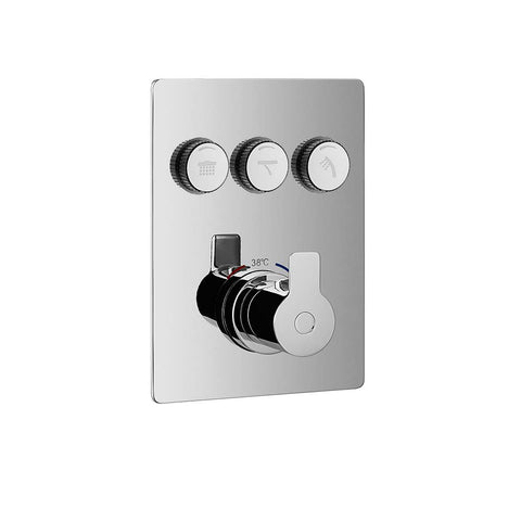 Flova Spring Goclick&reg; 2 Button Finishing Kit - Unbeatable Bathrooms