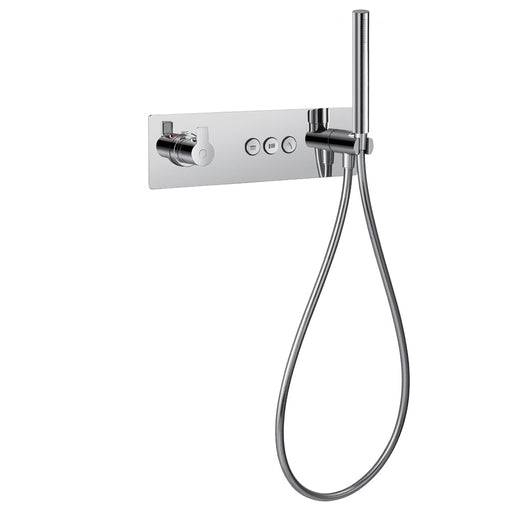 Flova Spring 3-Outlet Horizontal Goclick Valve with Flow Control - Unbeatable Bathrooms