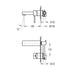 Flova STR8 Concealed Basin Mixer with Slotted Clicker Waste Set - Unbeatable Bathrooms