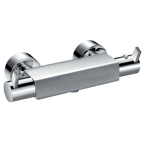Flova STR8 Exposed Thermostatic Bar Valve - Unbeatable Bathrooms