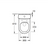 Villeroy & Boch O.Novo Washdown Rimless Close Coupled Toilet - Unbeatable Bathrooms