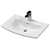 Nuie Deco 500mm Wall Hung 2 Drawer Fluted Vanity Unit & Basin - Satin Grey - Unbeatable Bathrooms