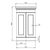 Tavistock Marston 500mm Floor Standing 2 Door Vanity Unit & Basin - Matt Spruce - Unbeatable Bathrooms