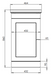 Tavistock Marston 450mm Floor Standing 1 Door Cloakroom Vanity Unit & Basin - Matt Dark Grey - Unbeatable Bathrooms