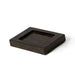 Wooden Soap Dish Mezza - Dark Oak - Unbeatable Bathrooms