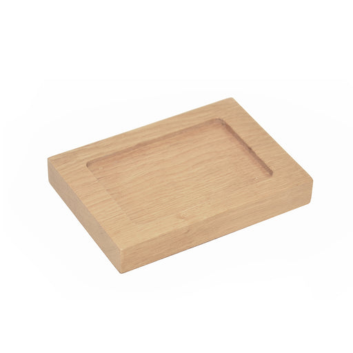 Wooden Soap Dish Mezza - Natural Oak - Unbeatable Bathrooms