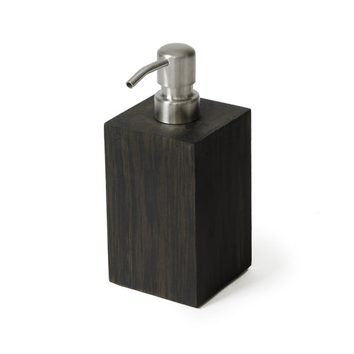 Wooden Soap Dispenser Pump Mezza - Dark Oak - Unbeatable Bathrooms