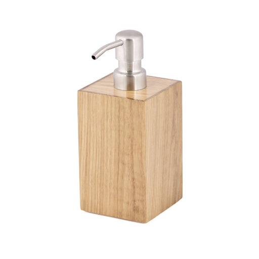 Wooden Soap Dispenser Pump Mezza - Natural Oak - Unbeatable Bathrooms